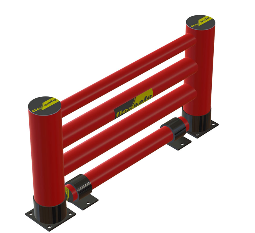 Flexsafe – Double Plus Aktif Alan Bariyeri ve Sınırlandırıcı