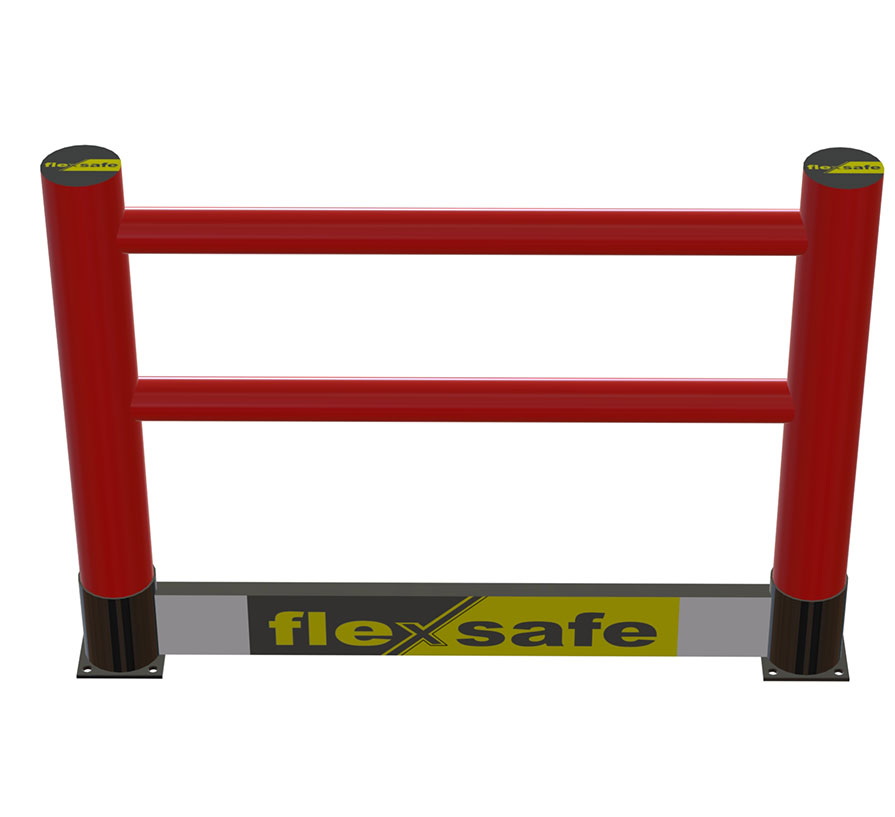 Flexsafe – Double Yaya Yolu Bariyeri ve Tekmelik