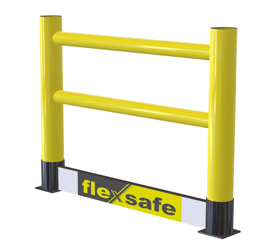 Flexsafe – Double Yaya Yolu Bariyeri ve Tekmelik