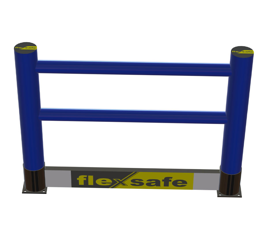 Flexsafe – Double Yaya Yolu Bariyeri ve Tekmelik