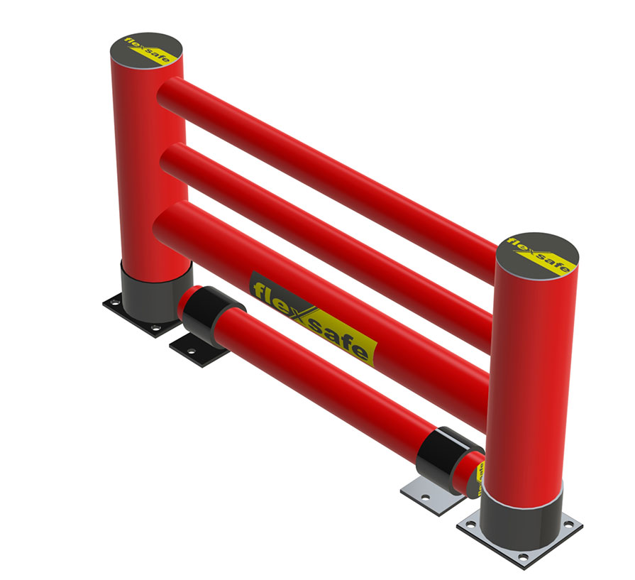 Flexsafe – Triple Aktif Alan Bariyeri ve Sınırlandırıcı