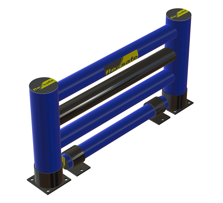 Flexsafe – Triple Black Aktif Alan Raf Bariyeri ve Çatal Sınırlandırıcı