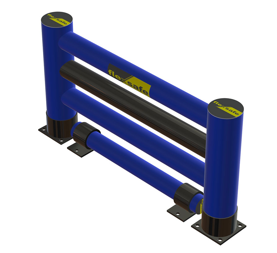 Flexsafe – Triple Black Aktif Alan Raf Bariyeri ve Çatal Sınırlandırıcı