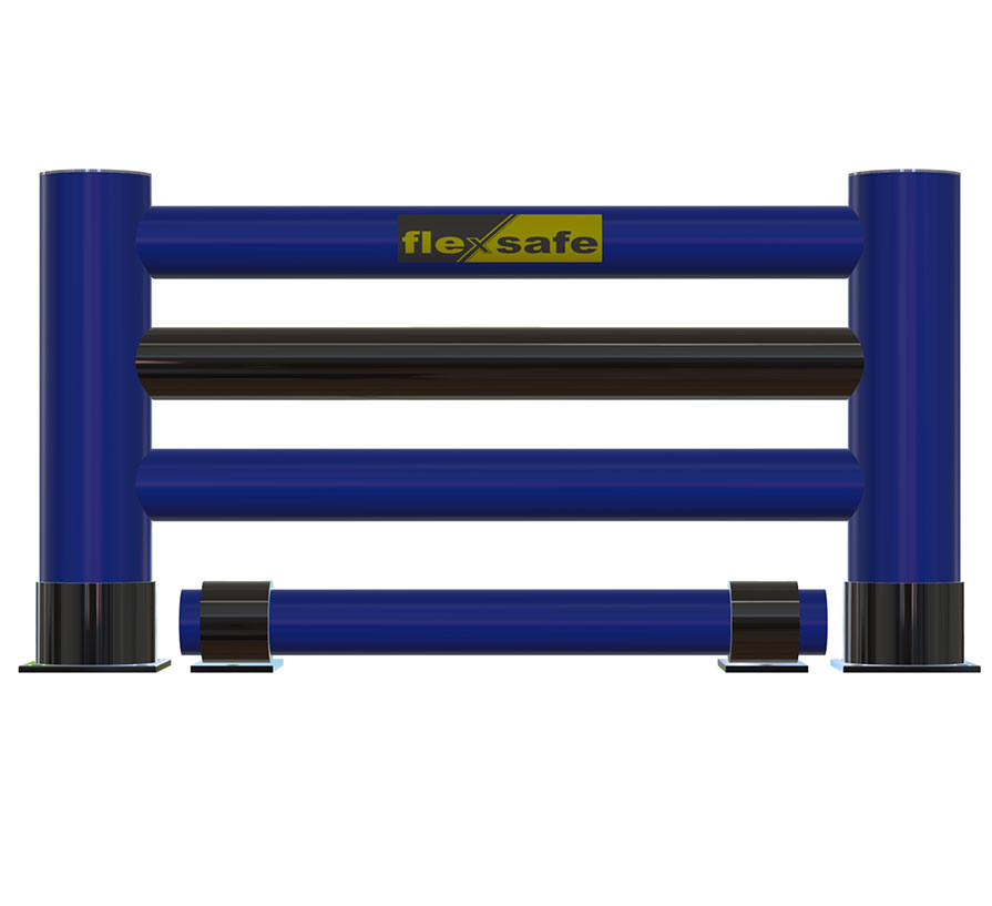 Flexsafe – Triple Black Aktif Alan Raf Bariyeri ve Çatal Sınırlandırıcı