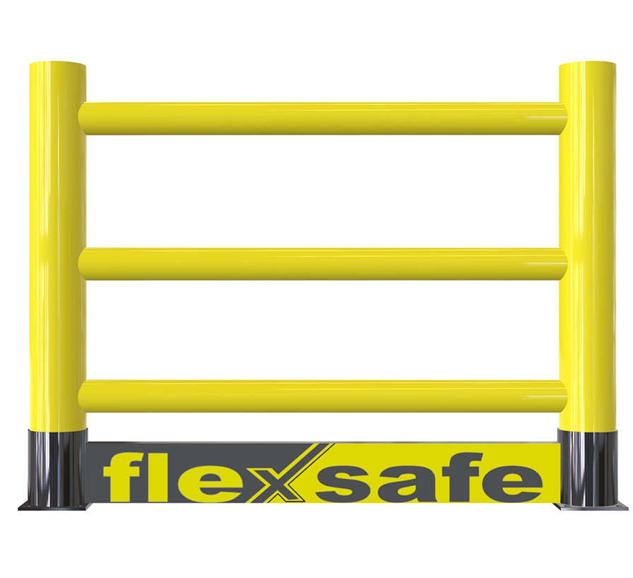 Flexsafe – Triple Yaya Yolu Bariyeri ve Tekmelik