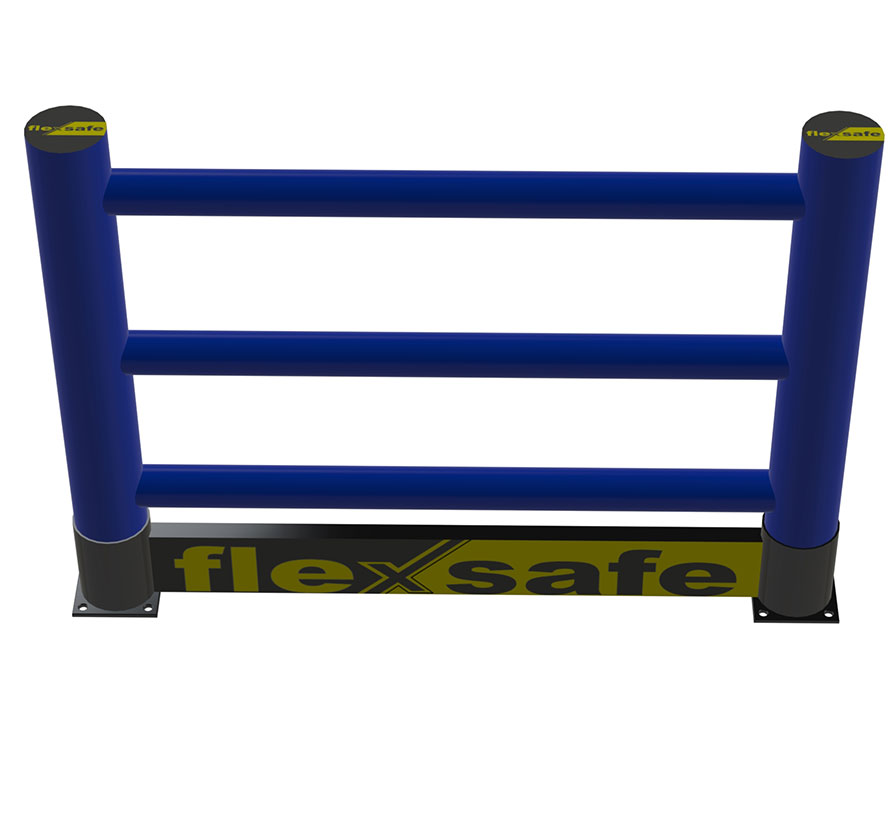 Flexsafe – Triple Yaya Yolu Bariyeri ve Tekmelik