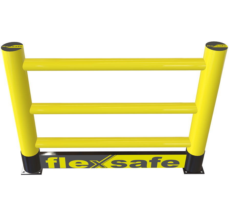 Flexsafe – Triple Yaya Yolu Bariyeri ve Tekmelik