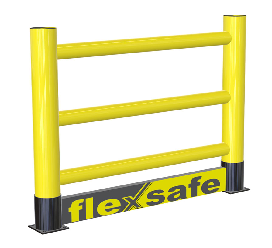Flexsafe – Triple Yaya Yolu Bariyeri ve Tekmelik