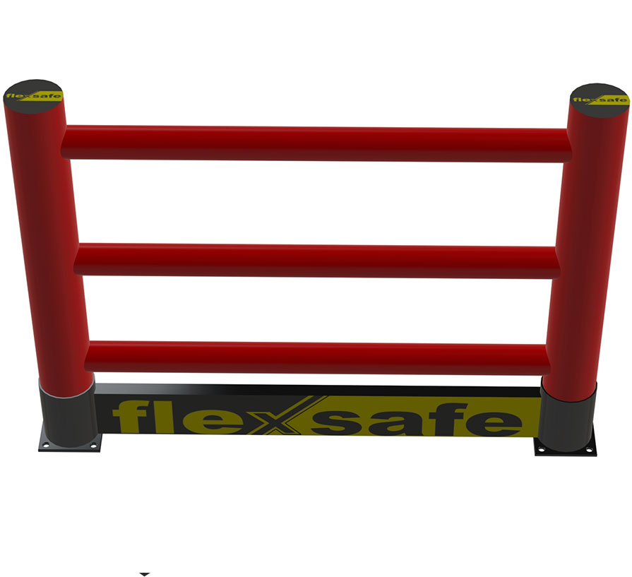 Flexsafe – Triple Yaya Yolu Bariyeri ve Tekmelik