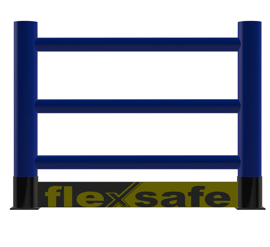 Flexsafe – Triple Yaya Yolu Bariyeri ve Tekmelik